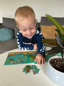 Scratch - Magnetisk Puslespilsbog - Fra 3 år