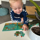 Scratch - Magnetisk Puslespilsbog - Fra 3 år