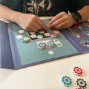 Læringsbog - Robot - farver & former - fra 4 år