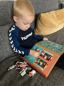 Magnetisk Læringsbog - Giv Bjørnene Tøj På