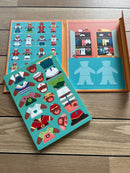 Magnetisk Læringsbog - Giv Bjørnene Tøj På