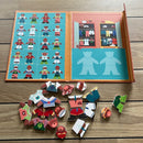 Magnetisk Læringsbog - Giv Bjørnene Tøj På