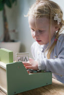 Kasseapparat I Træ fra Dantoy - 17 dele - Billede 1