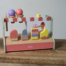 Isbutik i træ fra Dantoy - 12 dele - Billede 1