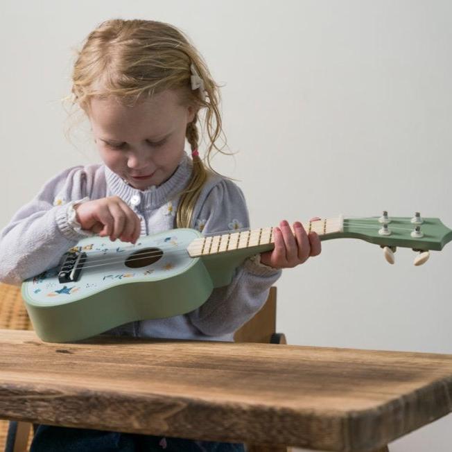 Guitar i Træ fra Dantoy- 1 stk - Billede 1