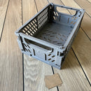 Foldekasse MILAS Small Grå - 1 stk.