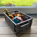 Foldekasse MILAS Small Grå - 1 stk.