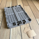 Foldekasse MILAS Large Grå - 1 stk