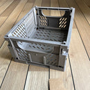 Foldekasse MILAS Large Grå - 1 stk