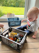 Foldekasse MILAS Large Grå - 1 stk