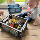 Foldekasse MILAS Large Grå - 1 stk