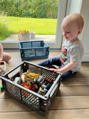 Foldekasse MILAS Large Grå - 1 stk