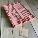 Foldekasse MILAS Large Koral - 1 stk