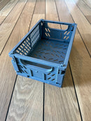 Foldekasse MILAS Small Blå - 1 stk