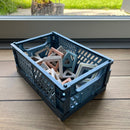 Foldekasse MILAS Small Blå - 1 stk