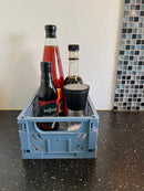 Foldekasse MILAS Small Blå - 1 stk