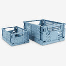 Foldekasse MILAS L Blå - Billede 1