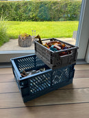 Foldekasse MILAS Large Blå - 1 stk