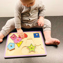 Knoppuslespil med Figurer - 8 brikker - Viga - Fra 18 mdr.