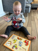 Knoppuslespil med Bondegårdstema - 8 brikker