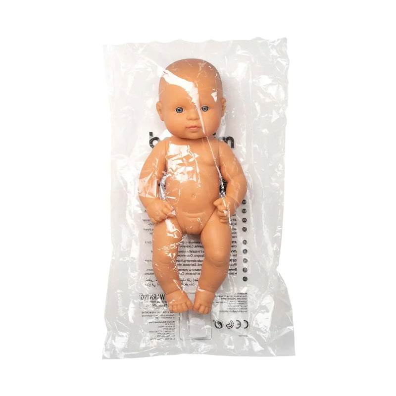 Miniland - Babydukke - 32 cm - Europæisk - Pige