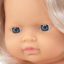 Miniland - Babydukke - 38 cm - Europæisk - Pige