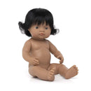 Miniland - Babydukke - 38 cm - Latinamerikansk - Pige