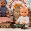 Miniland – Dukketøj 32-37 cm – Strikket sæt - 2 dele