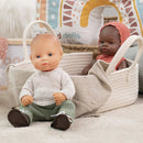 Miniland – Dukketøj 32-37 cm – Strikket sæt - 2 dele