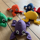 Spordas Ærtepose Frøer - 6 stk i sæt