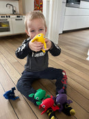 Spordas Ærtepose Frøer - 6 stk i sæt