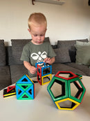 Polydron Magnetiske Ekstra Former  - 48 dele