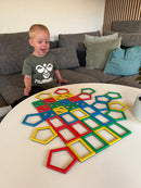 Polydron Magnetiske Ekstra Former  - 48 dele