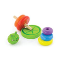 Stabeltårn Viga i træ m. 6 ringe - Frø - Billede 1