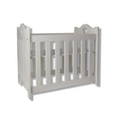 Dukke tremmeseng i træ - Hvid.