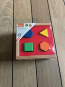 Puttekasse i træ med 8 klodser fra VIGA