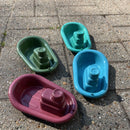 Blue Marine Legetøjsbåde - 4 stk - Dantoy