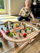 Togsæt med 90 dele fra VIGA - Fra 3 år