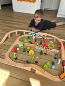 Togsæt med 90 dele fra VIGA - Fra 3 år