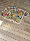 Togsæt med 90 dele fra VIGA - Fra 3 år