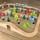 Togsæt med 90 dele fra VIGA - Fra 3 år