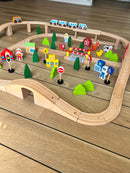 Togsæt med 90 dele fra VIGA - Fra 3 år