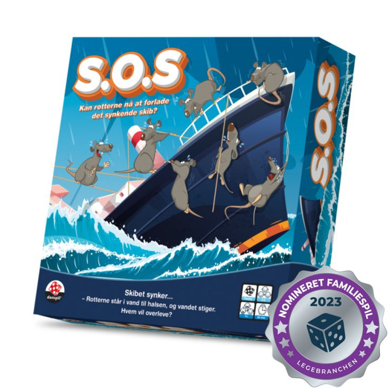 SOS Skibet Synker familiespil - fra 7 år - Billede 1