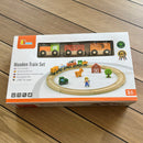 Togbanesæt med 8 skinner fra VIGA - Fra 3 år.