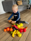 Legemad - Frugt i plast fra LAP - 24 dele.