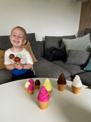 Legemad - Issortiment i plast fra LAP - 12 dele.