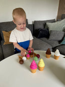 Legemad - Issortiment i plast fra LAP - 12 dele.