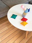 Ærteposer, 4 stk. i 4 flotte farver