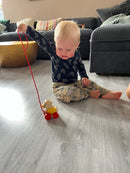 Trækdyret Ella And i træ - fra Goki - fra 1 år.