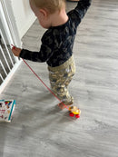 Trækdyret Ella And i træ - fra Goki - fra 1 år.